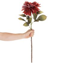 Prodotto Fiore di dalia artificiale con stelo lungo, 68 cm