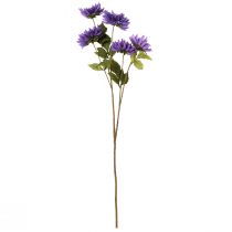 Prodotto Dalie artificiali color lavanda con 5 fiori 105 cm
