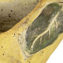 Prodotto Fioriera decorativa in cemento a forma di pera, decorazione autunnale 19×12,5×15,5 cm