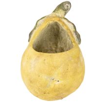 Prodotto Fioriera decorativa in cemento a forma di pera, decorazione autunnale 19×12,5×15,5 cm