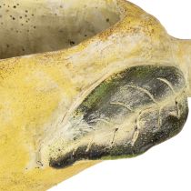 Prodotto Vaso decorativo per piante autunnali in cemento, 25×13×11cm