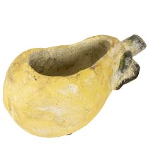 Prodotto Vaso decorativo per piante autunnali in cemento, 25×13×11cm