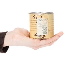 Prodotto Vaso decorativo in latta, colore albicocca estivo, in metallo, per piante, Ø8cm H7.5cm