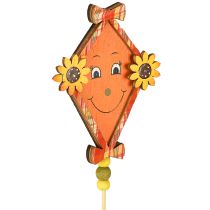 Prodotto Drago decorativo autunno spina in legno decorazione autunnale in legno 33,5 cm 6 pz