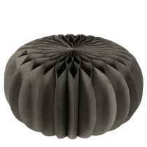 Prodotto Decorazione da tavola in carta a nido d'ape a forma di zucca, pieghevole, rotonda, 34 cm, 2 pezzi