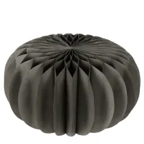 Prodotto Decorazione da tavola in carta a nido d'ape a forma di zucca, pieghevole, rotonda, 34 cm, 2 pezzi