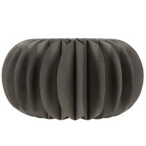 Prodotto Decorazione da tavola in carta a nido d'ape a forma di zucca, pieghevole, rotonda, 34 cm, 2 pezzi