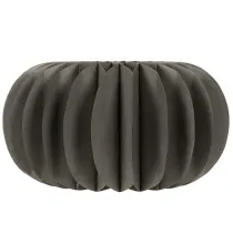 Prodotto Decorazione da tavola in carta a nido d'ape a forma di zucca, pieghevole, rotonda, 34 cm, 2 pezzi