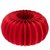 Prodotto Decorazione a forma di zucca in carta a nido d'ape, 34 cm, 2 pezzi