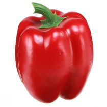 Prodotto Manichino alimentare decorativo rosso pepe vegetale H10 cm