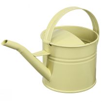 Prodotto Annaffiatoio decorativo in metallo piccolo verde giallo 28x13x17 cm 1,25 l