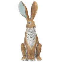 Prodotto Statuina decorativa a forma di coniglio per accenti primaverili in casa, 32 cm, 2 pezzi
