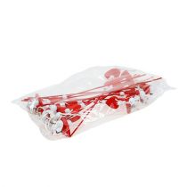 Prodotto Cuori decorativi con topolini su bastoncino rossi 12 pz
