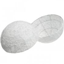 Prodotto Deco Ball Wire Ball Deco Ball Bianco due metà Ø40cm