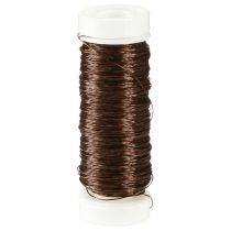 Prodotto Filo smaltato decorativo Ø0.30mm 30g/50m marrone