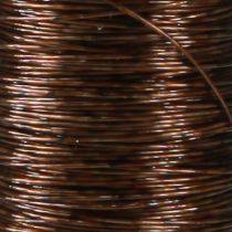 Prodotto Filo smaltato decorativo Ø0.30mm 30g/50m marrone