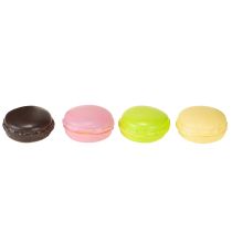 Prodotto Biscotti artificiali decorativi a forma di macaron, colorati, 5 cm, 8 pezzi, decorazione per pasticceria macaron