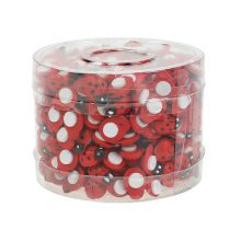 Prodotto Coccinelle decorative da incollare 1 cm rosse 360 pz