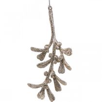 Ciondolo vischio deco, decorazione albero di Natale 16,5 cm