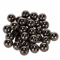 Prodotto Perline decorative antracite metallizzato 14mm 35 pz