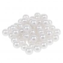 Prodotto Perline decorative bianche Ø10mm 115 pz