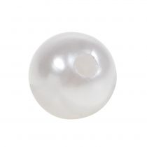Perline decorative bianche Ø10mm 115p