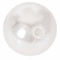 Prodotto Perline decorative bianche Ø20mm 12 pz