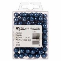 Prodotto Perline decorative Ø10mm blu 115 pz