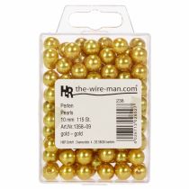 Prodotto Perline decorative Ø10mm oro 115 pz