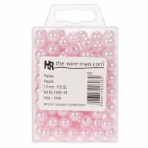 Prodotto Perline decorative Ø10mm rosa 115 pz