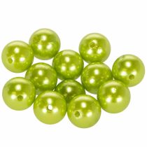 Prodotto Perline decorative Ø2cm verde mela 12 pz