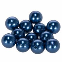 Prodotto Perline decorative Ø2cm blu 12 pz