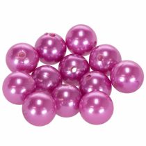 Prodotto Perline decorative Ø2cm viola 12 pz