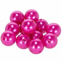 Prodotto Perline decorative Ø2cm rosa 12 pz