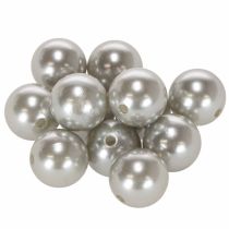 Prodotto Perline decorative Ø2cm argento 12 pz