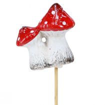 Prodotto Funghi decorativi tappo fiore funghi velenosi in ceramica 6 cm 6 pz