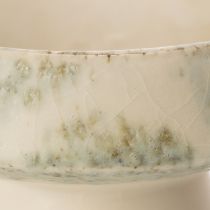 Prodotto Ciotola decorativa in ceramica, color crema grigio-verde, Ø20cm, H16cm