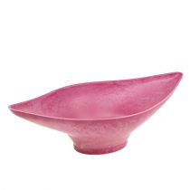 Ciotola Deco Rosa 34cm x 17,5cm H10cm, 1pz