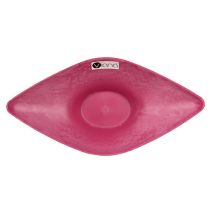 Ciotola Deco Rosa 34cm x 17,5cm H10cm, 1pz