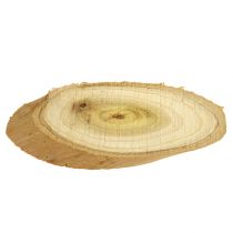 Dischi decorativi in legno ovale 9-12 cm 500 g
