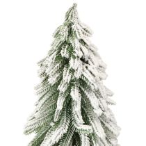 Prodotto Base decorativa per albero di Natale innevato con corteccia Ø20cm H50cm