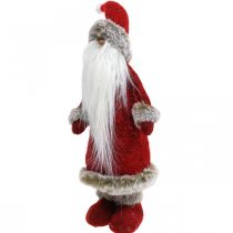 Prodotto Decorazione Babbo Natale in piedi Decorazione figura Babbo Natale Rosso H41cm
