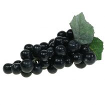 Uva decorativa nera 18 cm