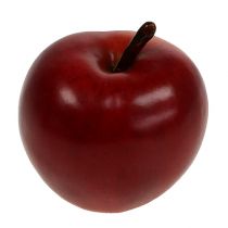 Decorazione rosso mela, decorazione frutta, manichino alimentare Ø8,5 cm