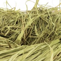 Rafia decorativa per l&#39;artigianato Rafia naturale lime 200g