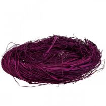 Prodotto Rafia decorativa per artigianato Rafia naturale rafia viola 300g