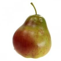Deco verde pera rosso, deco frutta, manichino alimentare 11cm
