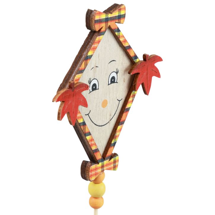 Prodotto Drago decorativo autunno spina in legno decorazione autunnale in legno 33,5 cm 6 pz