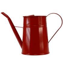 Prodotto Annaffiatoio decorativo Annaffiatoio da interno in metallo rosso 1,7 L H23 cm