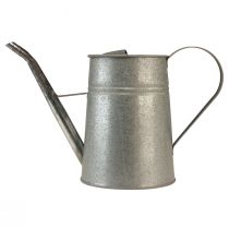 Prodotto Annaffiatoio decorativo zincato, metallo, grigio, aspetto vintage, 1,7 l, H23 cm, per eleganti decorazioni floreali e fioriere